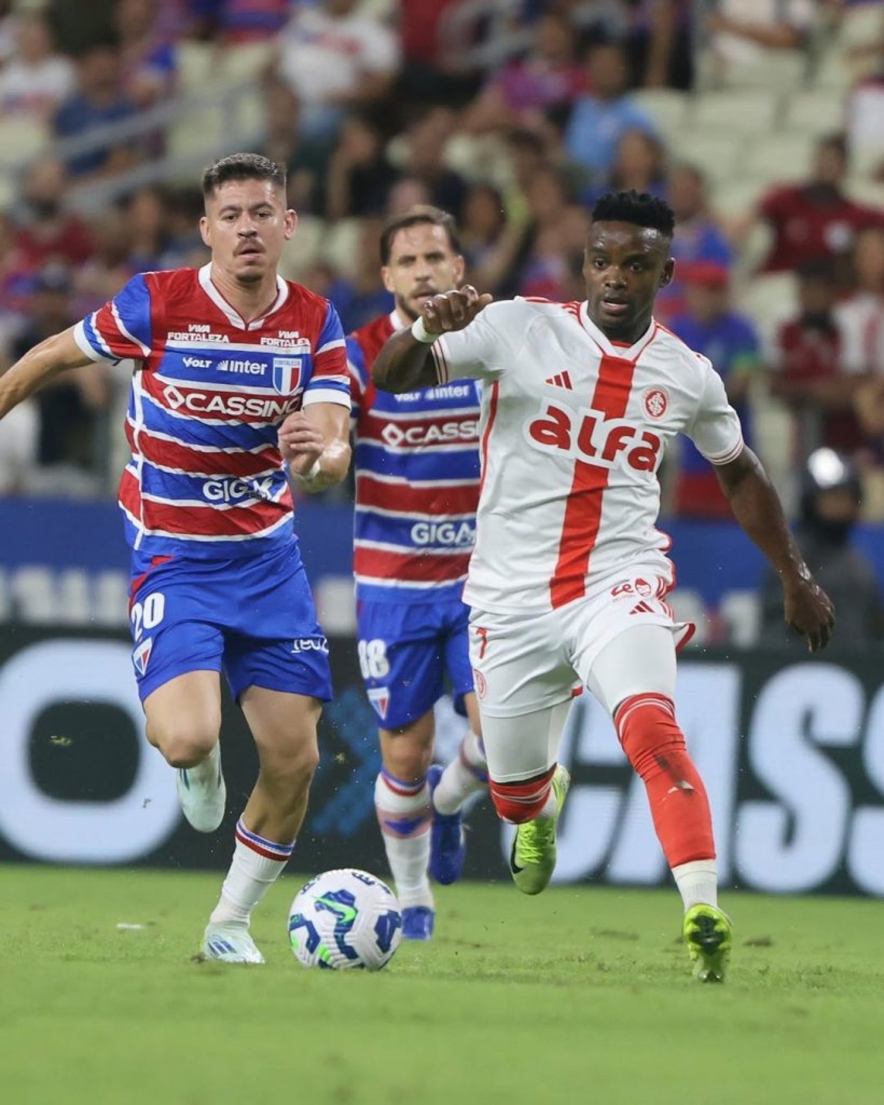 Pela 4ª rodada do Campeonato Brasileiro, Fortaleza e Internacional empataram em 0x0 na Arena Castelão