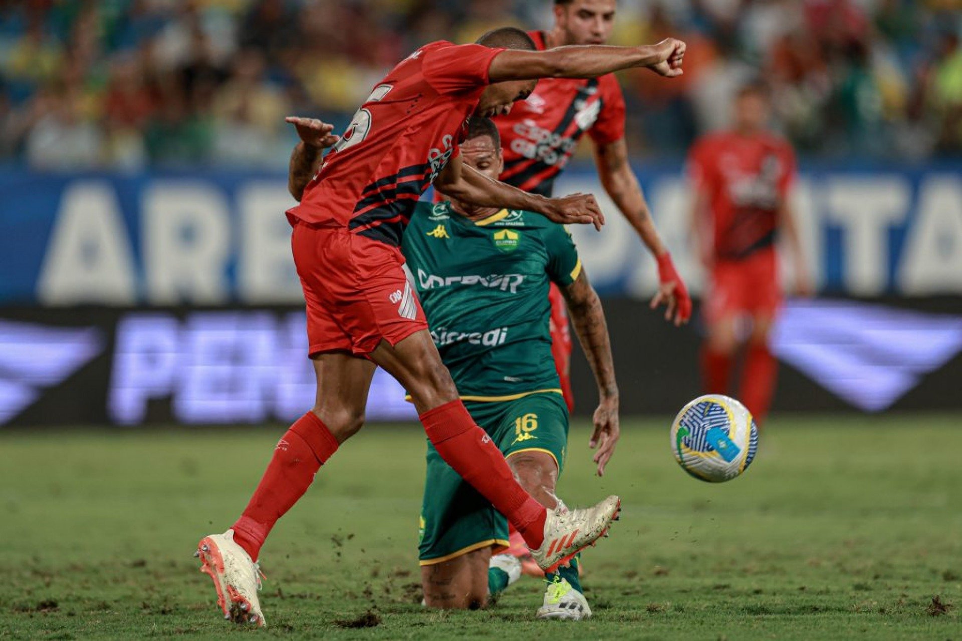 No último encontro das equipes, o Athletico venceu o Cuiabá na Arena Pantanal, em jogo válido pela Série A de 2024