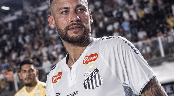 Neymar, atacante do Santos