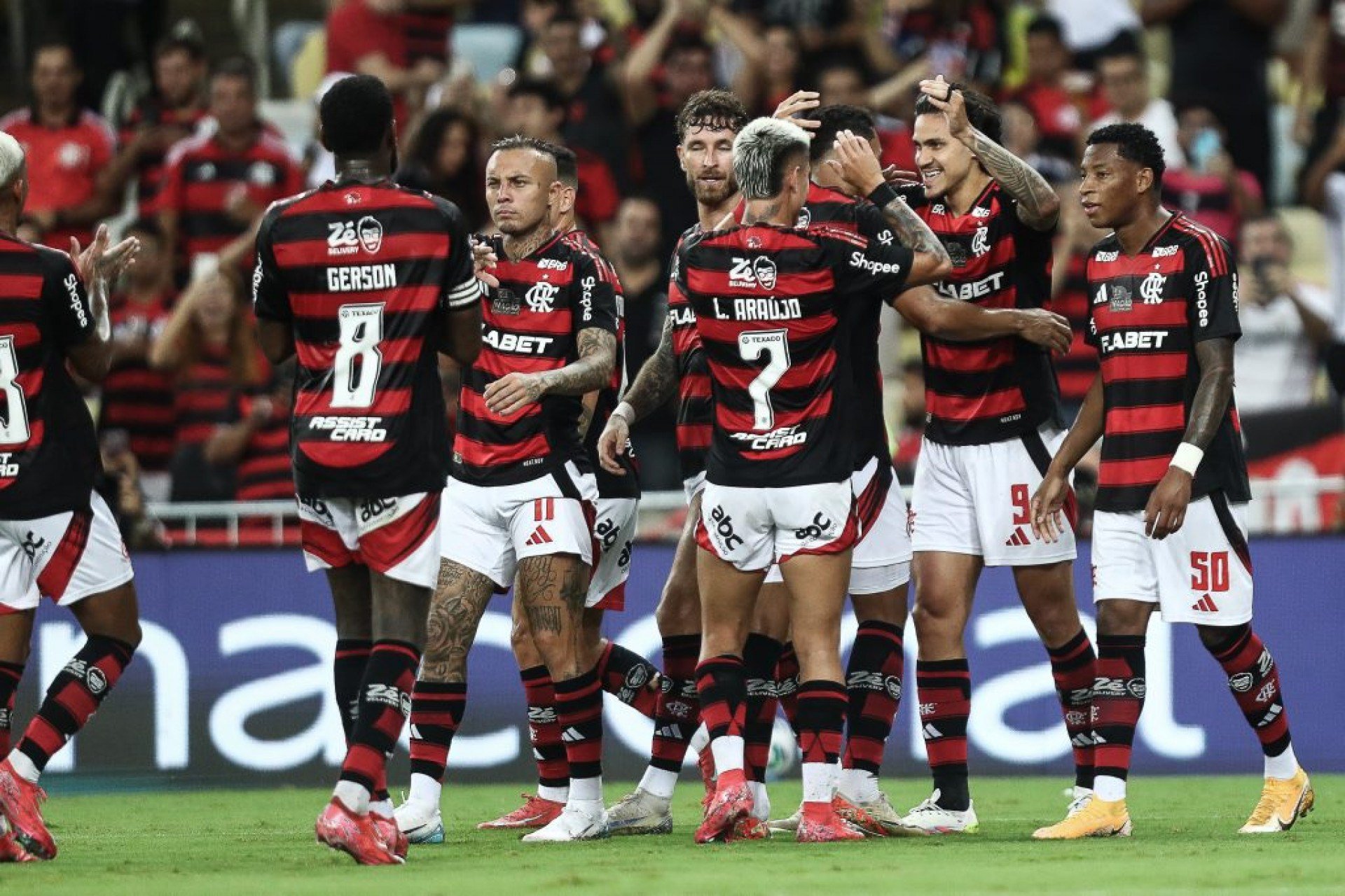 Flamengo não tomou conhecimento do Juventude.