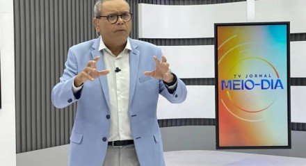 Ciro Bezerra comanda o TV Jornal Meio Dia