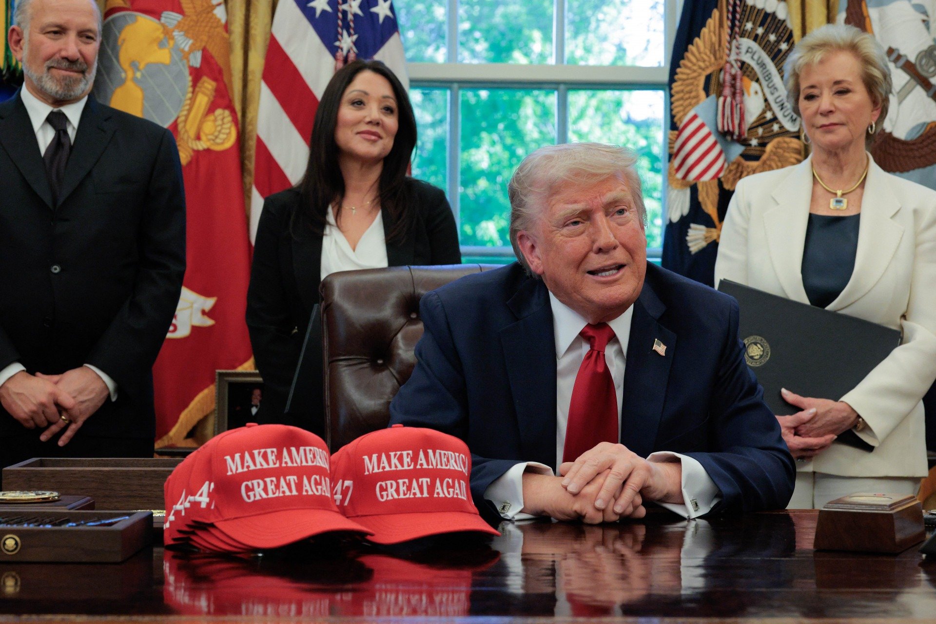 Donald Trump, presidente dos Estados Unidos, busca 'acordo justo' com a China