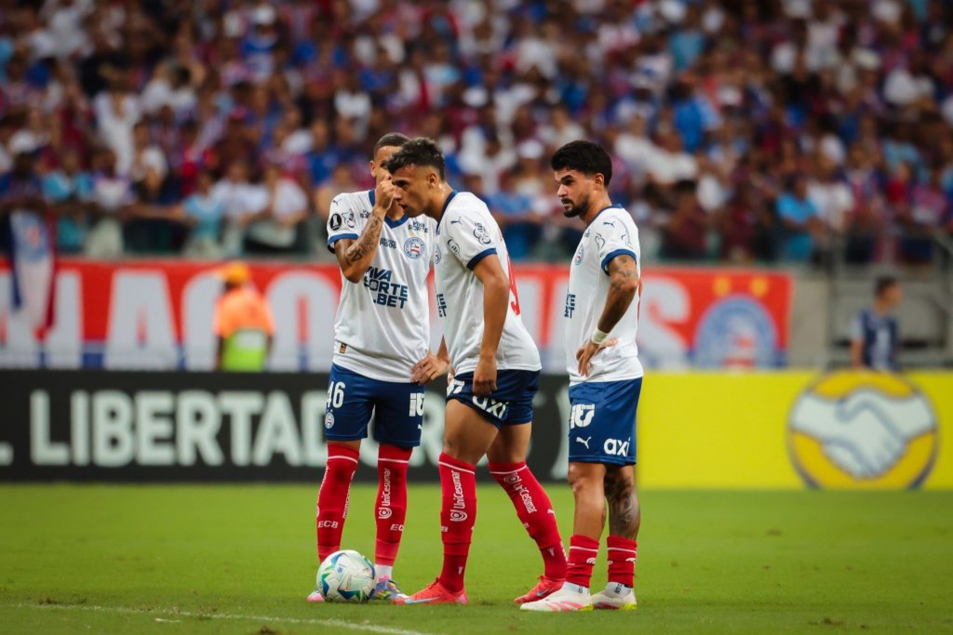 Com gol de Willian José, o Bahia derrota o Atlético Nacional por 1 a 0 na Arena Fonte Nova e assume a liderança do Grupo F da Libertadores. 