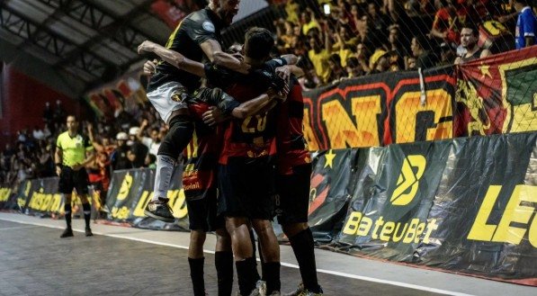 Jogadores de futsal do Sport