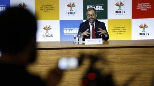 Secretário de Assuntos Econômicos e Financeiros do Ministério das Relações Exteriores e Sherpa do Brasil no Brics, o embaixador Mauricio Carvalho Lyrio