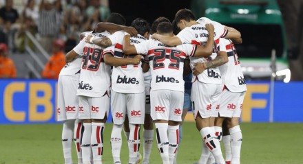 O time paulista ficou no empate com o Ceará 