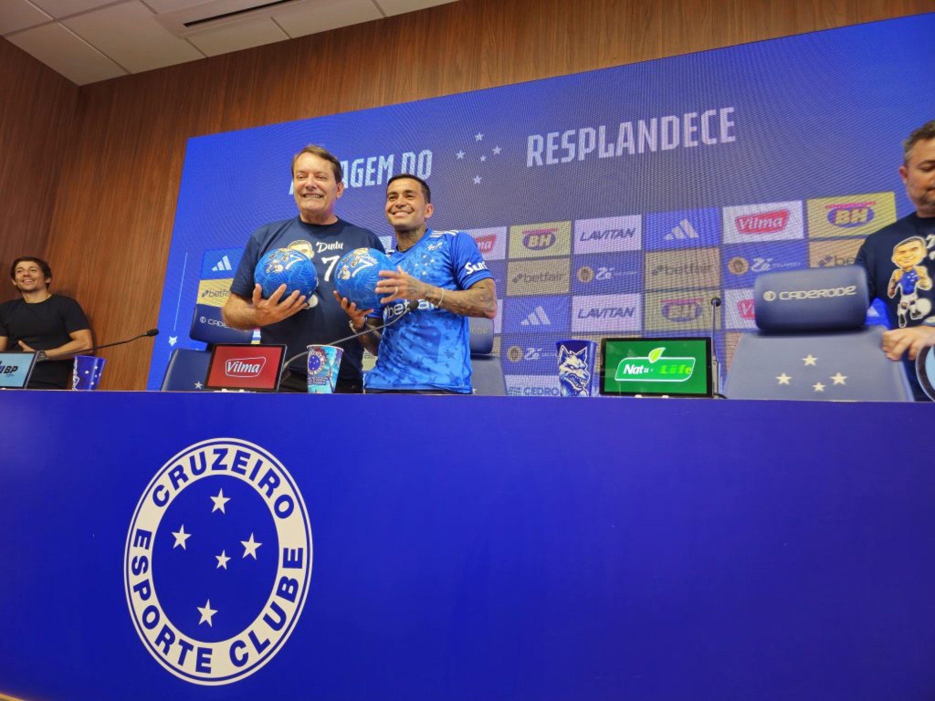 Gestor da SAF celeste sinalizou a saída do Dudu após fala polêmica do jogador