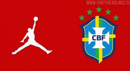 Segundo site, nova camisa da seleção será vermelha e feita pela Jordan.