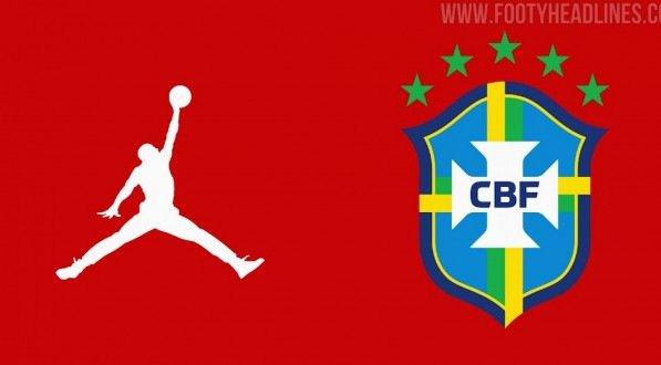 Segundo site, nova camisa da seleção será vermelha e feita pela Jordan.