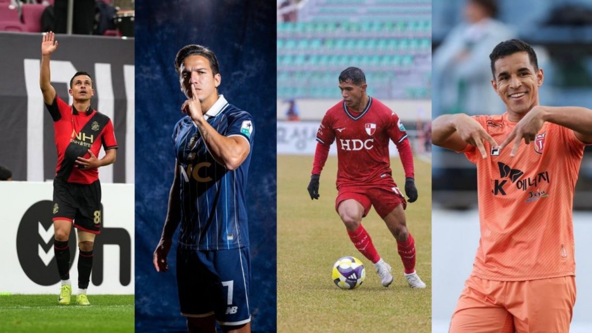 Saiba mais sobre os atletas sul-americanos que estão fazendo chover no futebol asiático neste ano