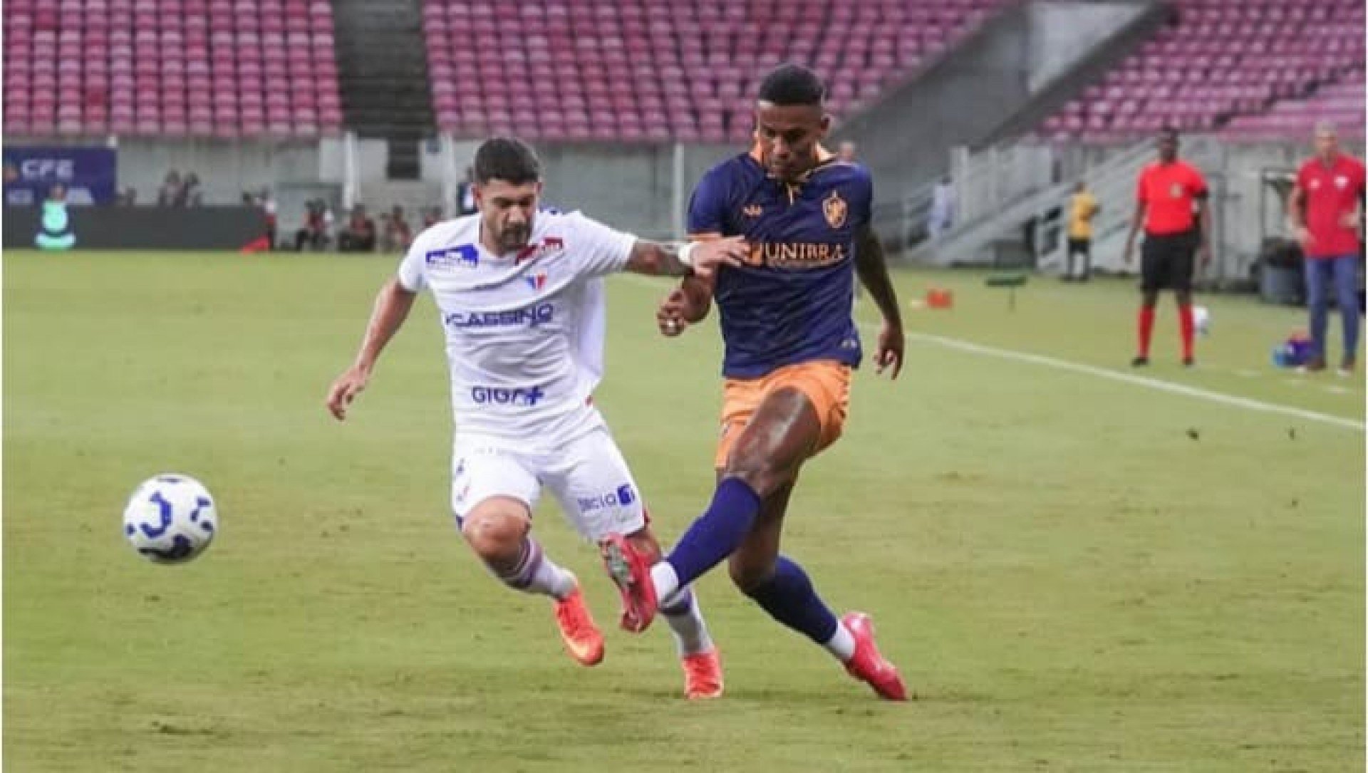 Leão do Pici saiu atrás do placar na Arena Pernambuco, nesta terça (29), mas buscou o empate diante do Retrô pela Copa do Brasil.