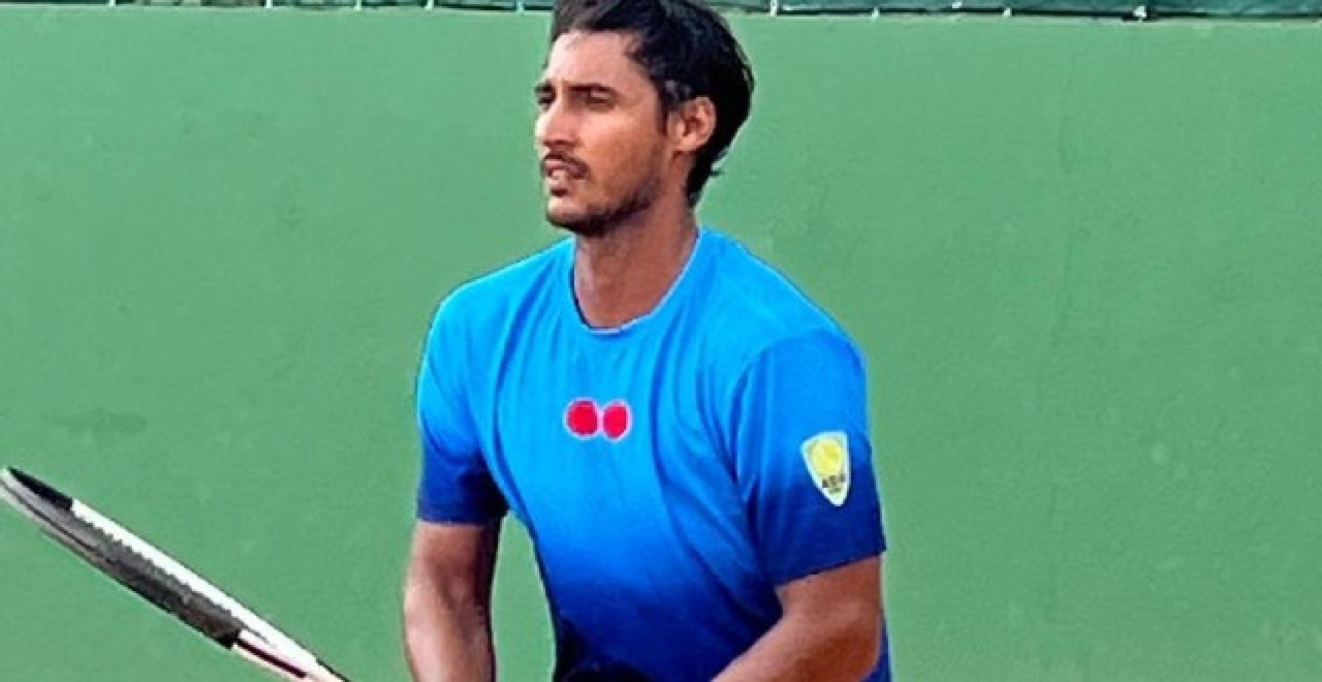 Tenista encara francês por vaga na semifinal do torneio em que passou o qualifying