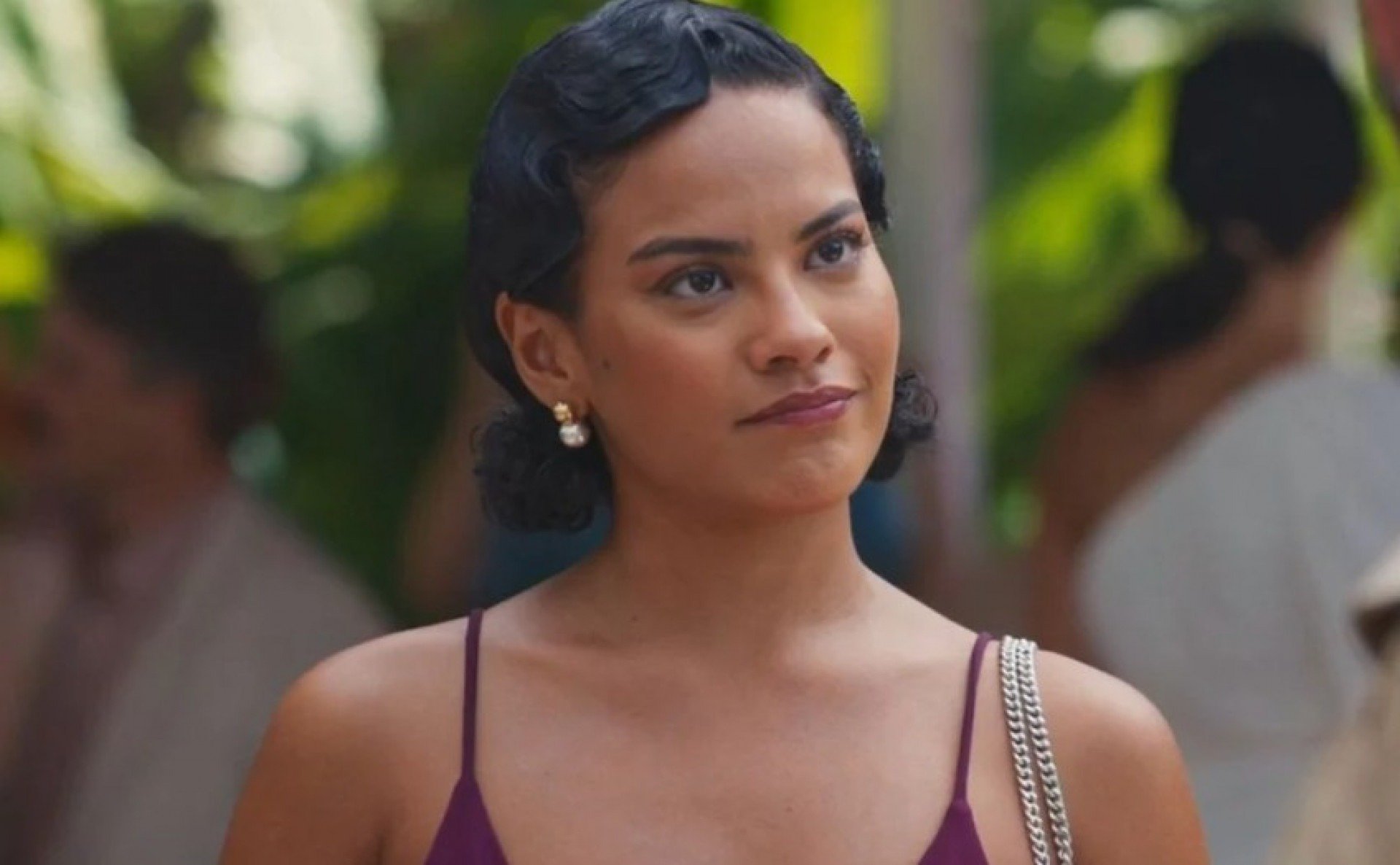 Maria de Fátima (Bella Campos) na novela Vale Tudo, da TV Globo