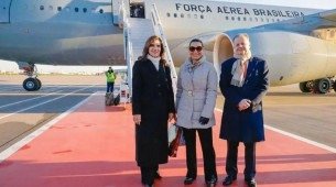 A primeira-dama, Janja Lula da Silva, desembarcou na capital russa neste sábado (3) e visitou o Kremlin, sede do Executivo local