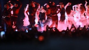 Show de Lady Gaga na noite desse sábado, na praia de Copacabana