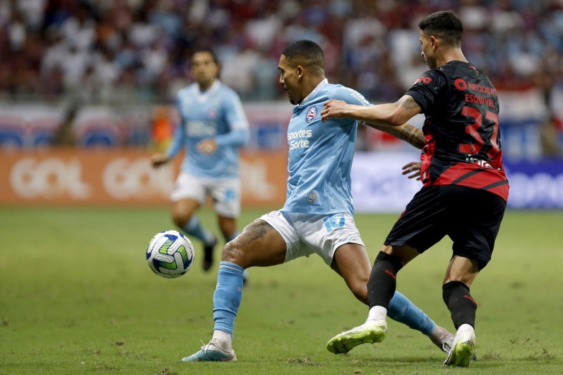 Jogador sentiu um incômodo na coxa nos minutos finais do triunfo por 1 a 0 sobre o Paysandu, em jogo de ida da 3ª fase da Copa do Brasil.