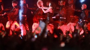 Show de  Lady Gaga  na noite do sábado (3), na praia de Copacabana, zona sul do Rio de Janeiro