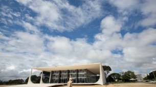 Fachada do palácio do Supremo Tribunal Federal (STF)
