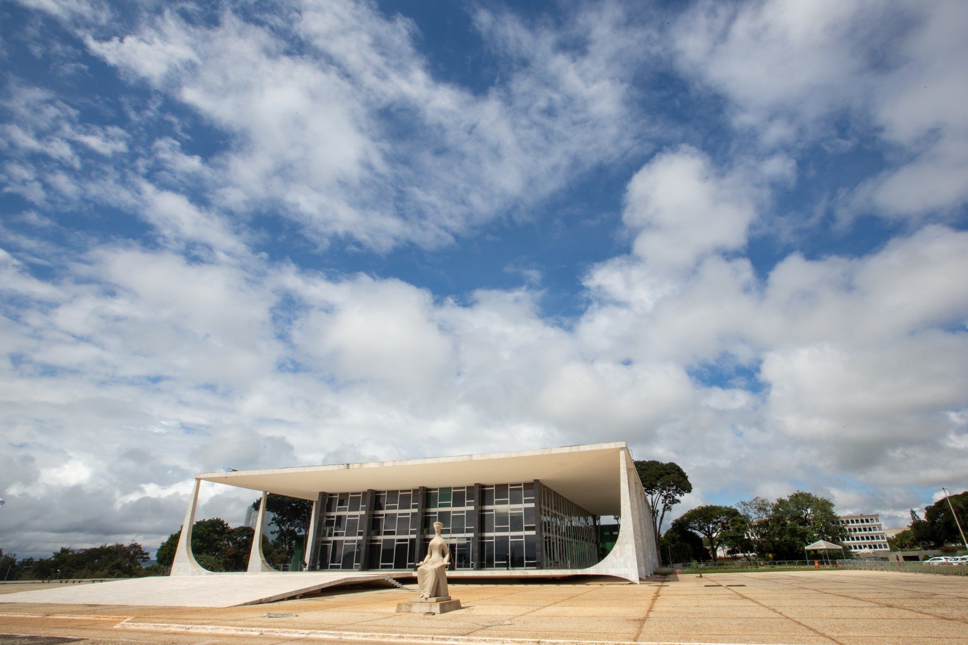 Fachada do palácio do Supremo Tribunal Federal (STF)