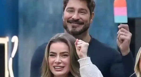 Victor Pecoraro e sua esposa Rayanne Morais