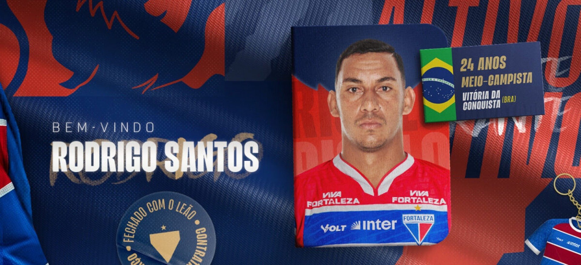 Conheça Rodrigo Santos, reforço do Fortaleza que vem do Maringá FC