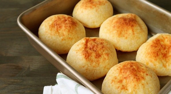 Imagem ilustrativa do pão de queijo fitness!