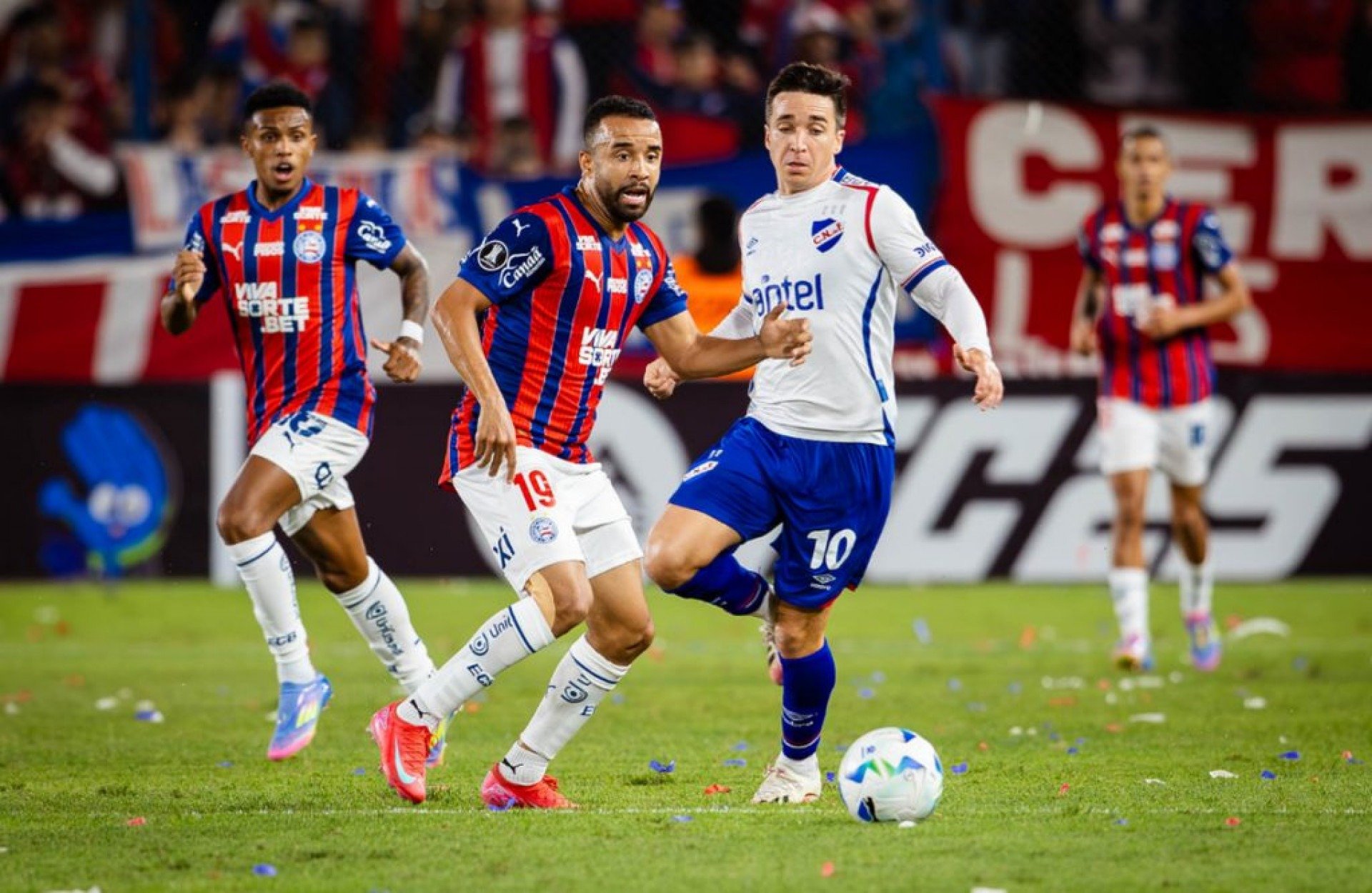 O Bahia volta a campo nesta quarta-feira, 07, às 19hs, na Casa de Apostas Arena Fonte Nova, para enfrentar o Nacional-URU em duelo válido pela quarta rodada da fase de grupos da Copa Libertadores da América. Invicto na competição continental, o Tricolor de Aço vive seu melhor momento na temporada e vai confiante em busca [&amp;#8230;]