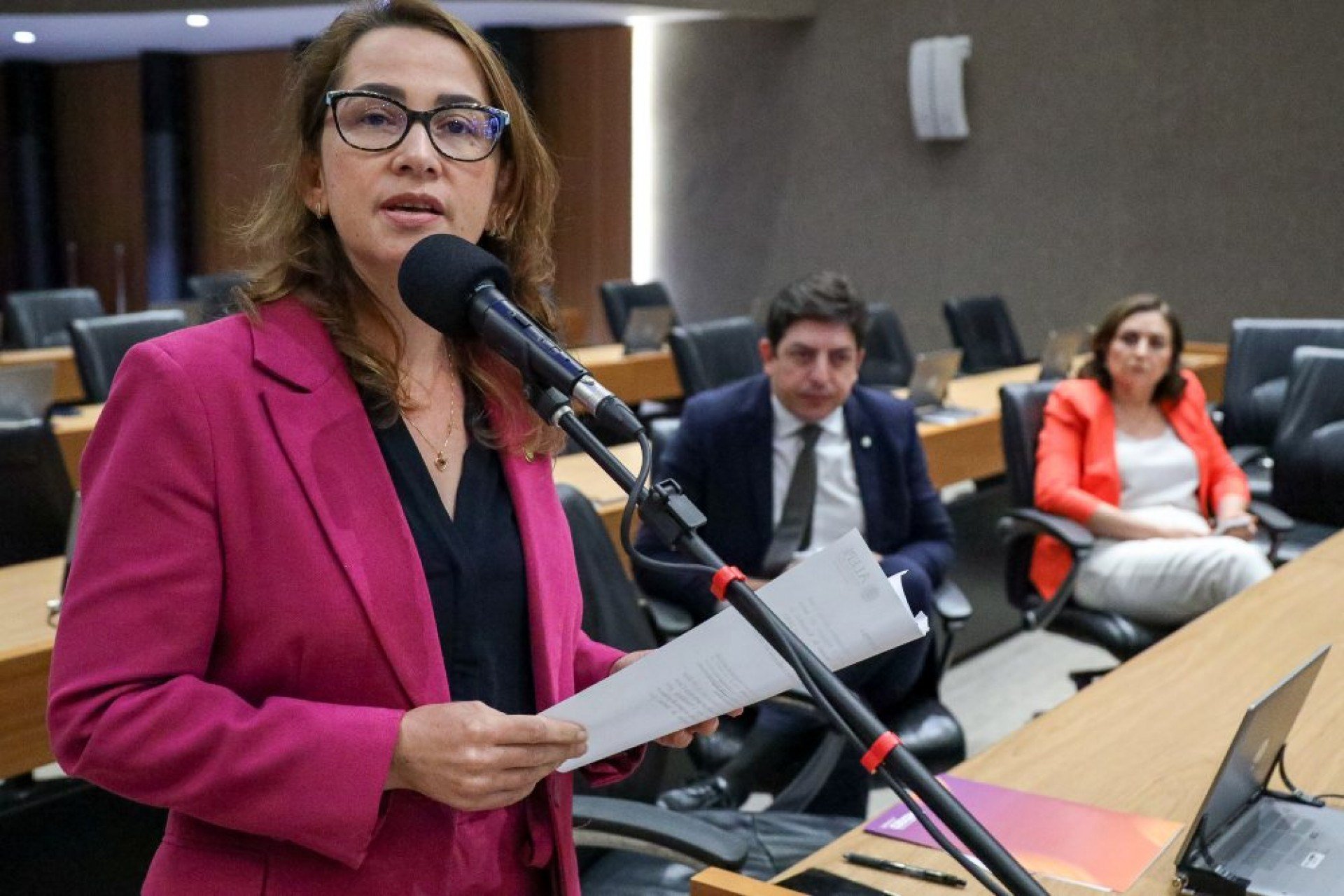 Débora Almeida (PSDB) protocolou requerimento formal à Procuradoria-Geral da Alepe, questionando o cumprimento dos artigos 21 e 22 da Constituição Estadual, que tratam dos prazos de tramitação de matérias em regime de urgência.