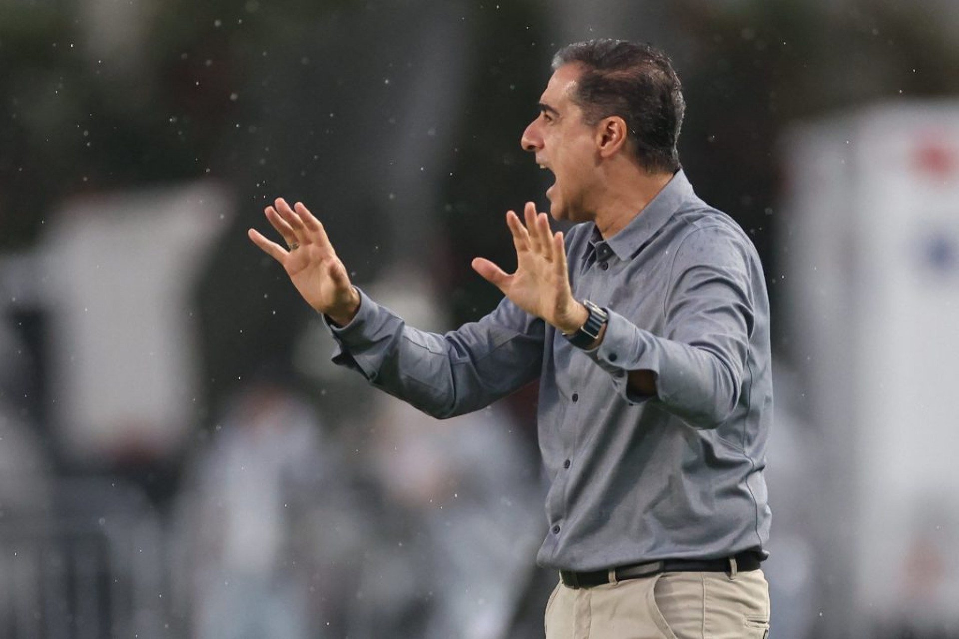 A diretoria ainda acredita no trabalho do treinador