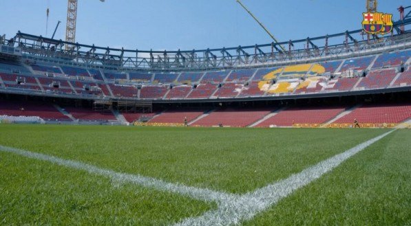 Imagens do novo Camp Nou, estádio do Barcelona