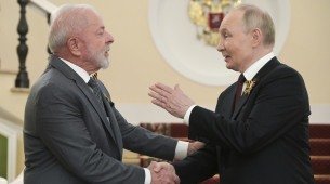 Lula e Putin em encontro na Rússia 