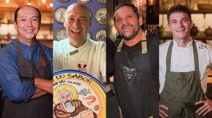 Imagem de André Saburó, César Santos, Biba Fernandes e Pedro Godoy