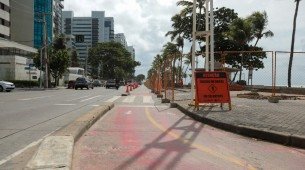 Entrega do primeiro trecho da orla do Recife &eacute; adiada novamente