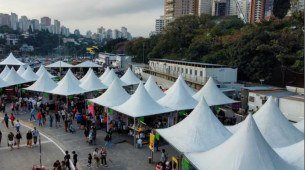 Tendas de novos sonhos na Feira do Livro