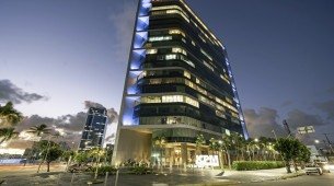 ENDEREÇO Inaugurado em 2018, o empresarial JCPM Trade Center é a sede do Grupo, no bairro recifense do Pina
