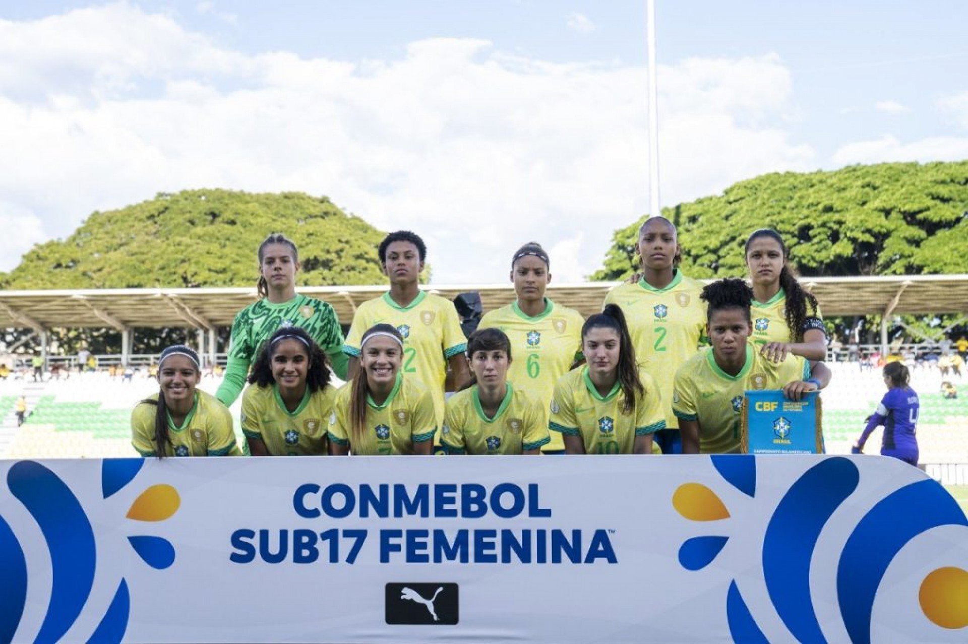 Com campanha impecável, Seleção Feminina Sub-17 garante liderança do grupo e segue firme na busca pelo hexacampeonato
