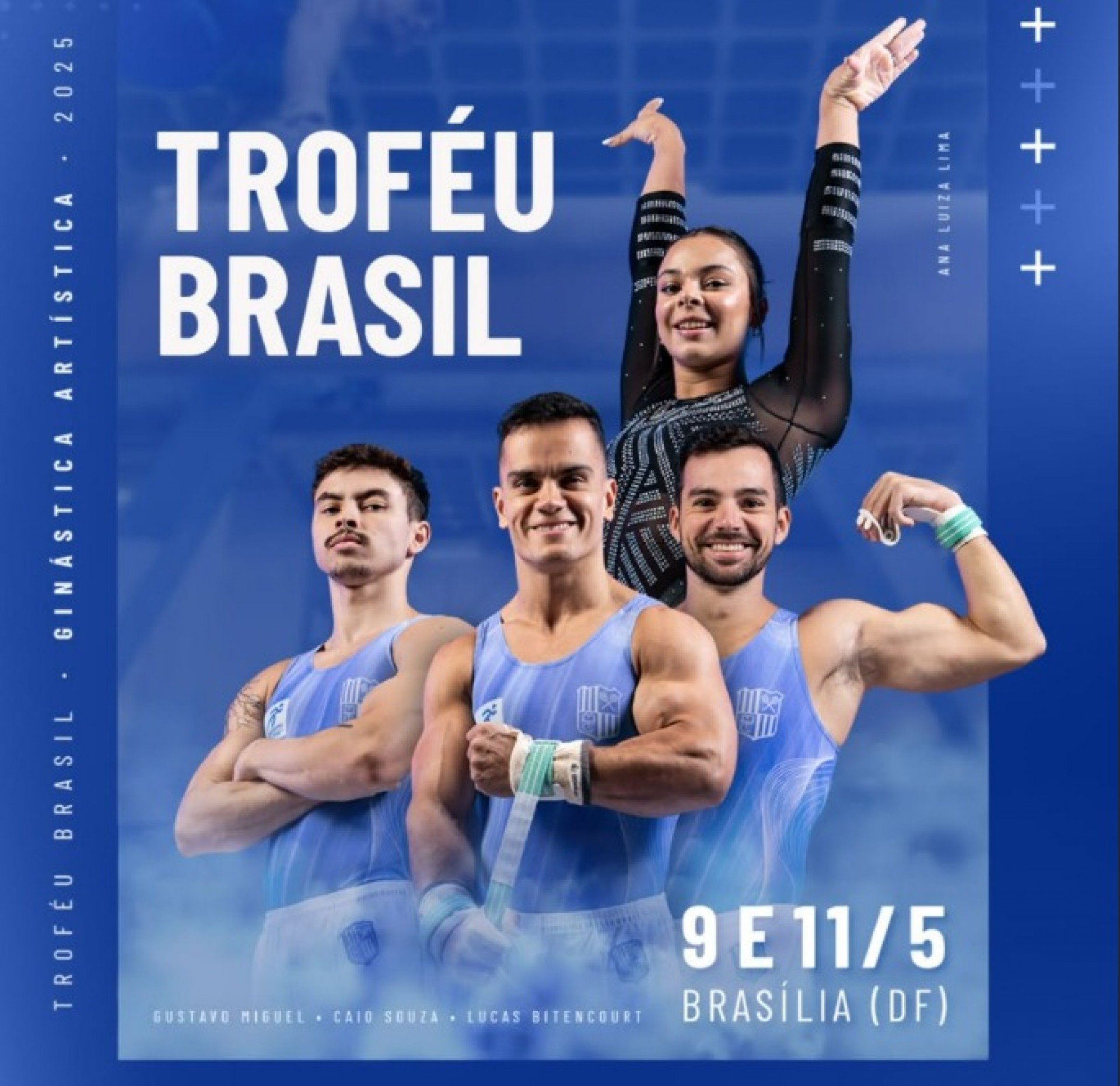 O Troféu Brasil de Ginástica Artística 2025 começou com grandes destaques nesta sexta-feira (9), no ginásio Nilson Nelson, em Brasília. Na fase classificatória por aparelhos, Caio Souza e Ana Luiza Lima, ambos do Minas Tênis Clube, foram os nomes do dia, garantindo vagas importantes nas finais. Entre os 67 ginastas inscritos – 28 homens e [&amp;#8230;]