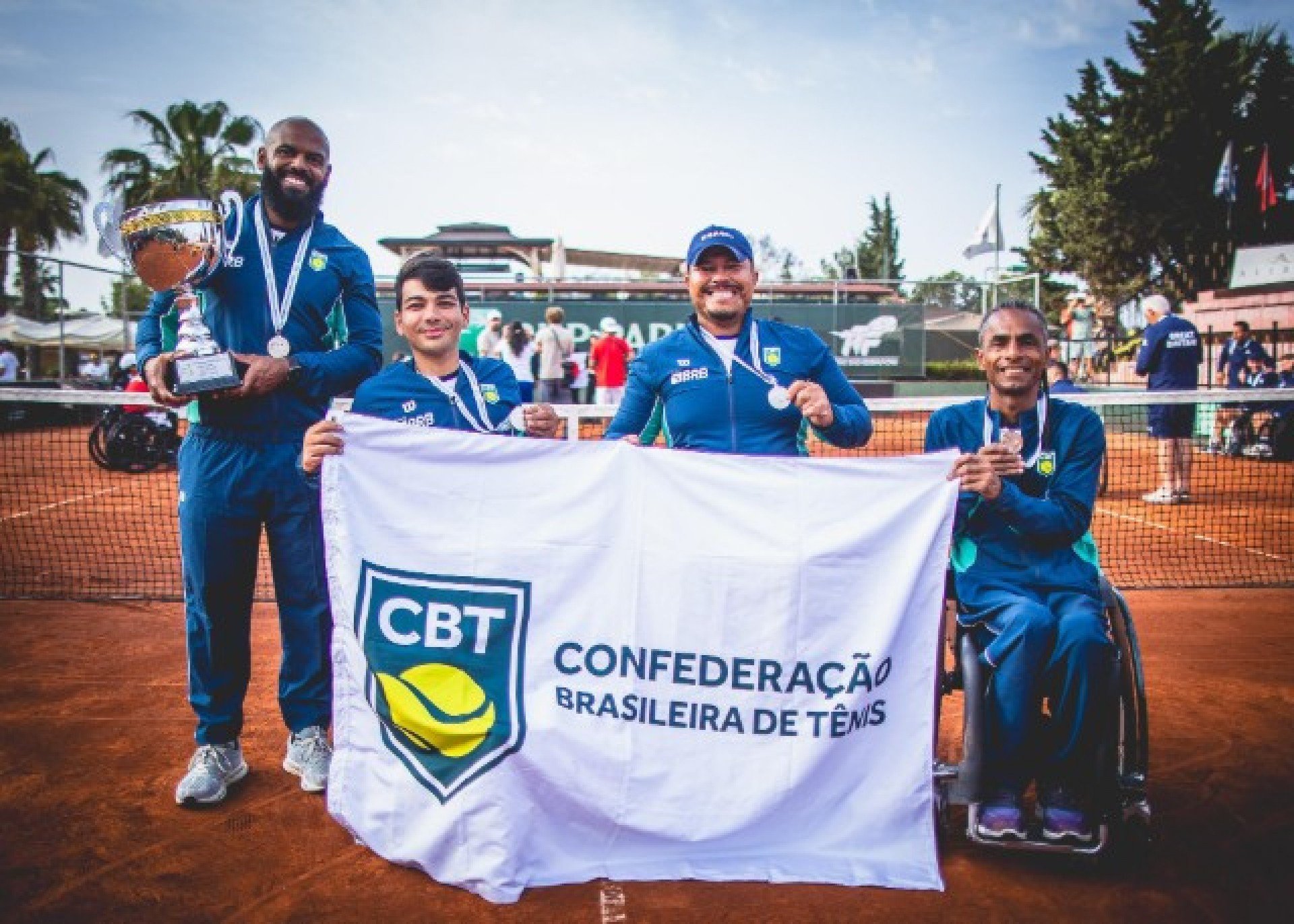 Equipe foi derrotada pela poderosa Holanda que tem os dois melhores do mundo na categoria Quad
