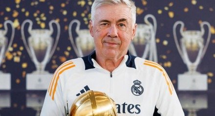 Carlo Ancelotti, atual treinador do Brasil