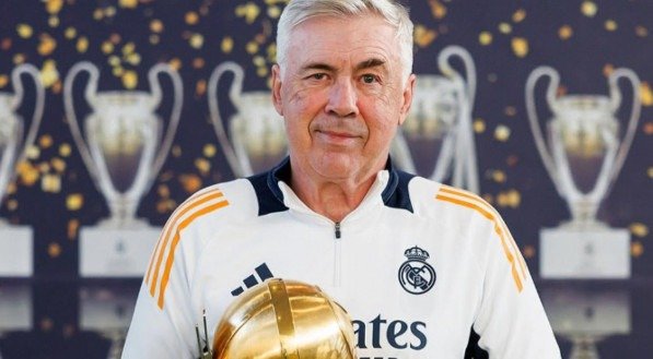 Carlo Ancelotti, atual treinador do Brasil