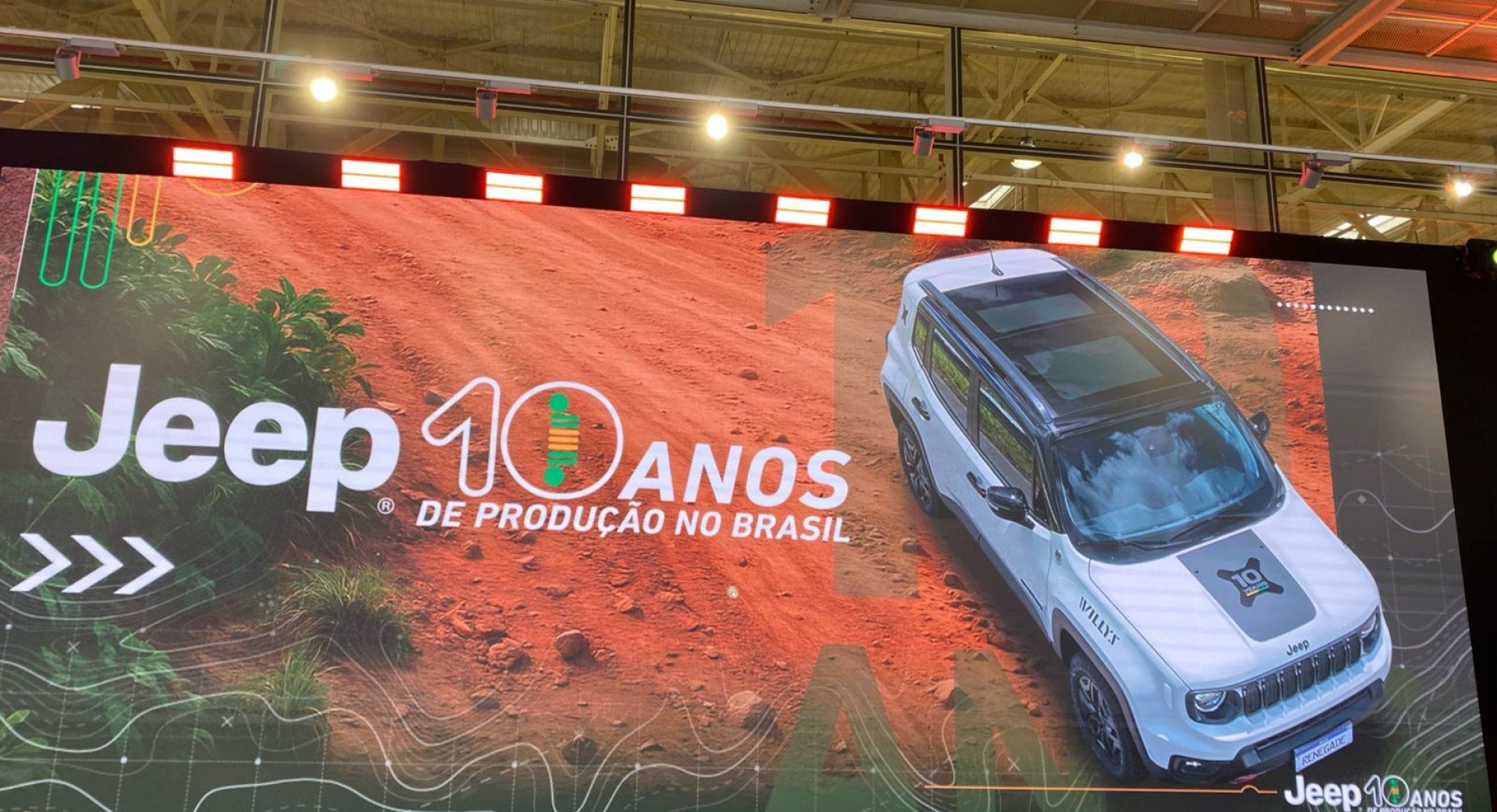 Jeep comemora 10 anos da fábrica de Goiana-PE e início da produção no Brasil