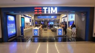Fachada de uma das lojas da TIM que operam no Estado