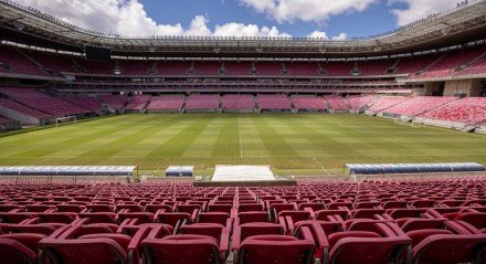 Vista panorâmica da Arena de Pernambuco