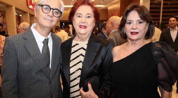 Antonio Carlos, Zélia Maria da Fonte Maia e Ana Elizabeth Maia no RioMar