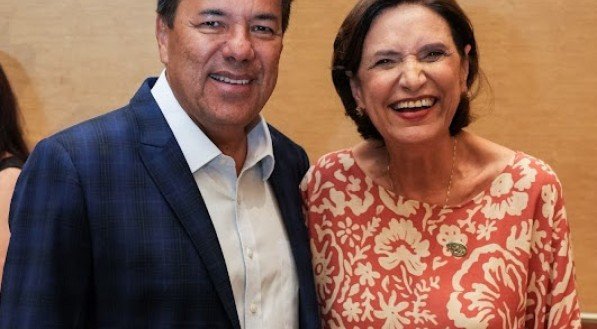 José Mendonça Filho e Lúcia Pontes, nos 90 anos do Grupo JCPM
