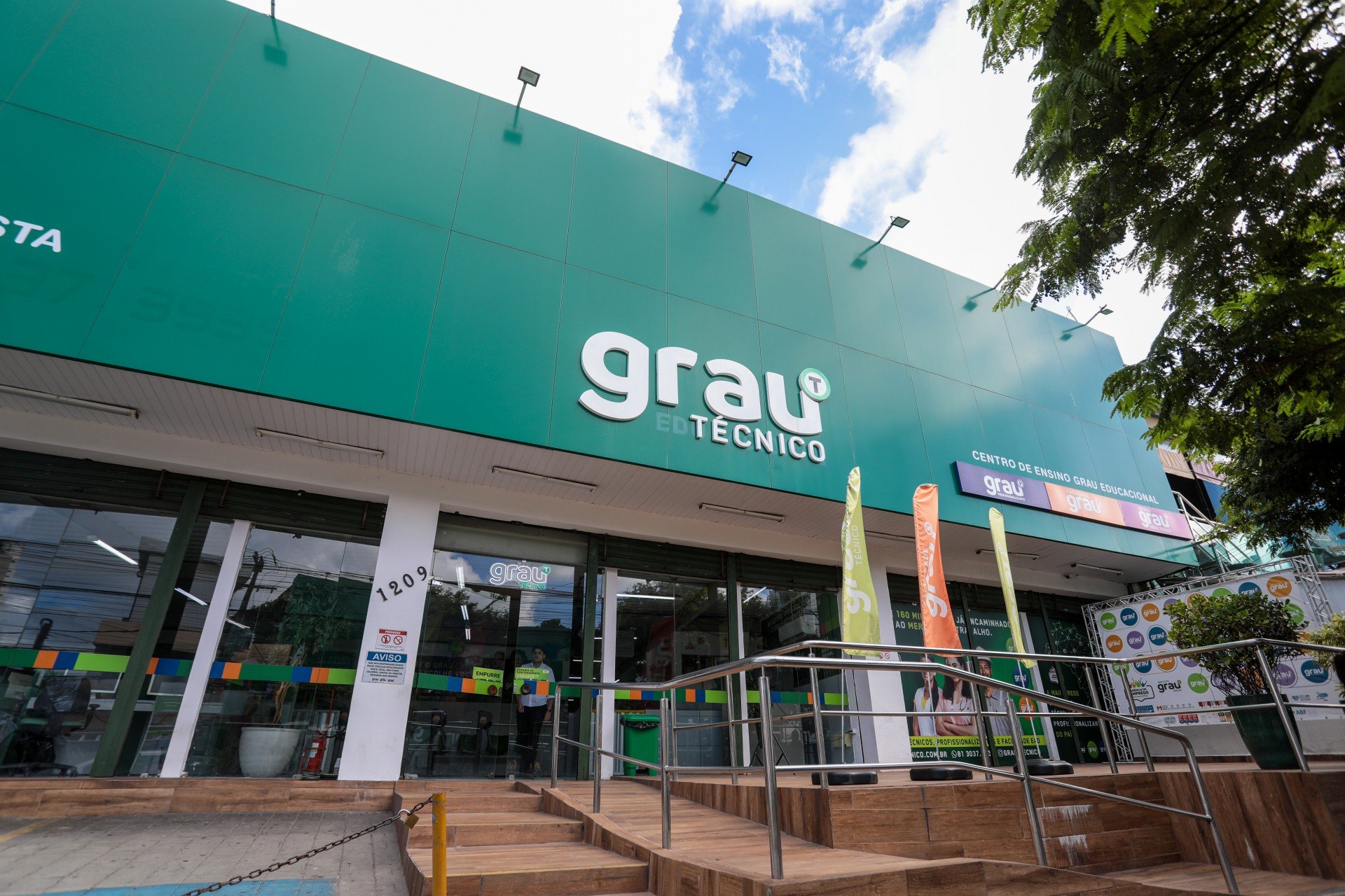 Grau Técnico 1º lugar em Curso profissionalizante