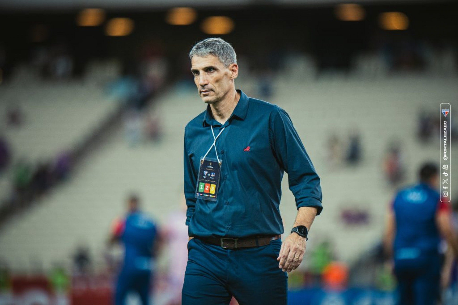 Treinador concedeu entrevista coletiva após o empate sem gols do Fortaleza com o Bucaramanga, pela 5ª rodada da fase de grupos da Libertadores.