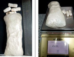 Mulher grávida é presa em flagrante com cocaína no Aeroporto dos Guararapes