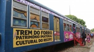 Imagem do Trem do Forró, evento do período junino em Pernambuco
