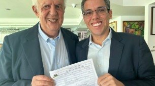 Candidato à presidência do MDB em Pernambuco, Jarbas Filho conta com o apoio do pai, Jarbas Vasconcelos, ex-senador, ex-governador e fundador do partido